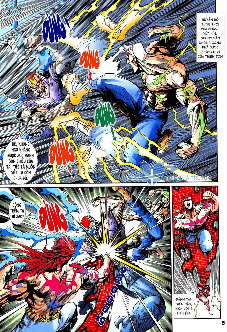 Truyện Tranh Long Hổ 5 Thế trang 8