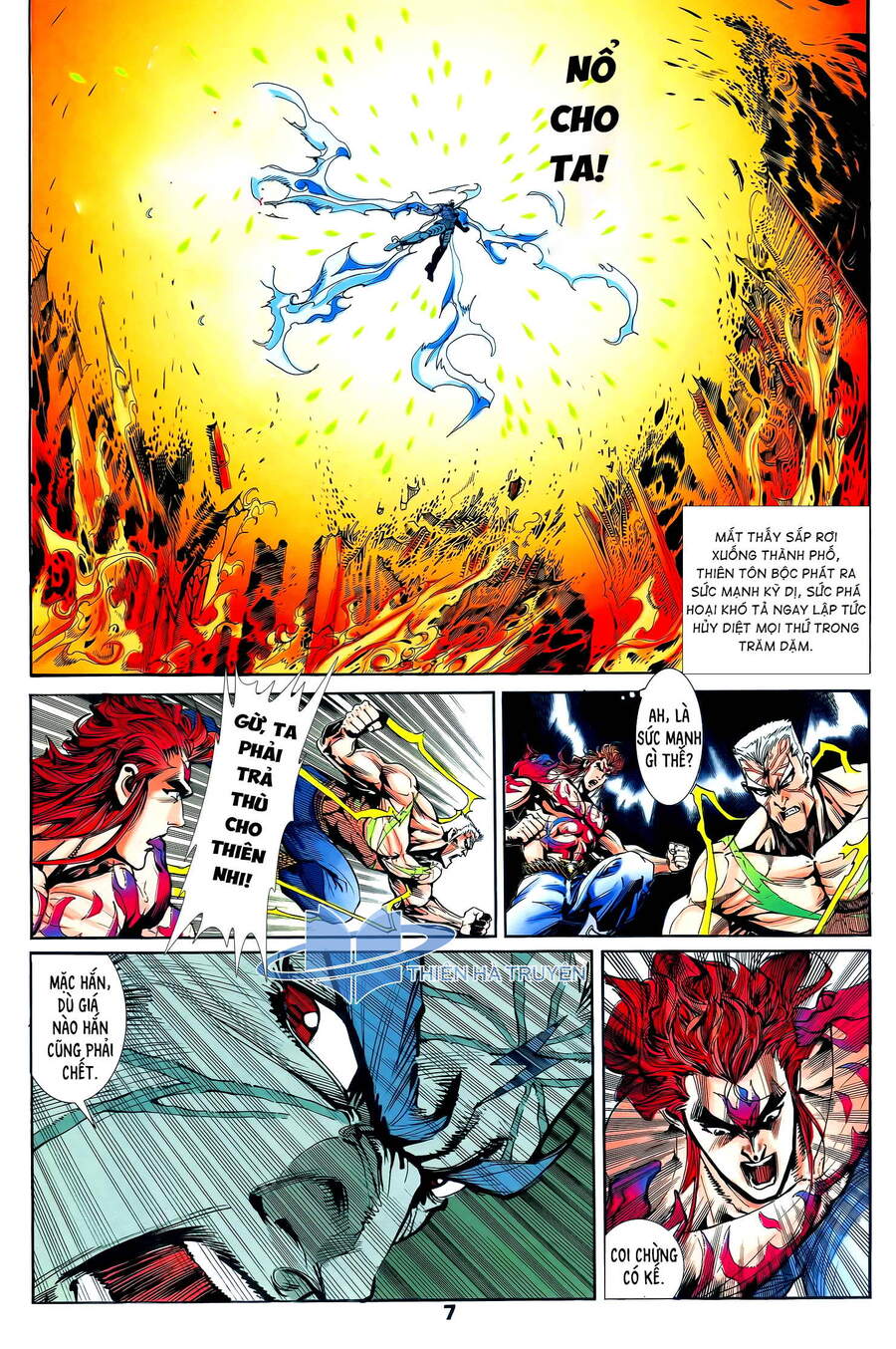 Truyện Tranh Long Hổ 5 Thế trang 8