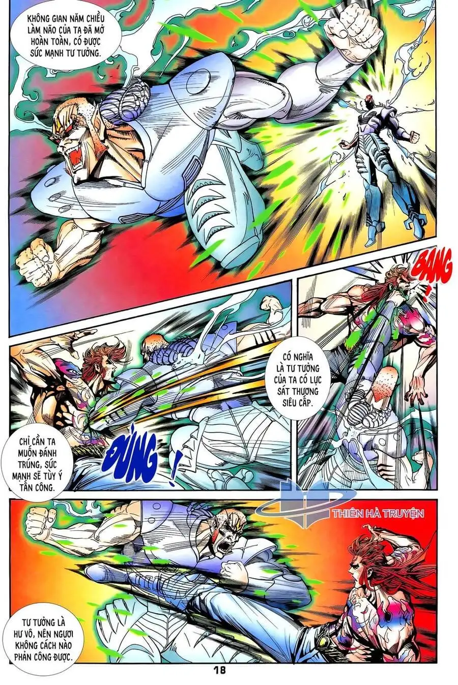 Truyện Tranh Long Hổ 5 Thế trang 8