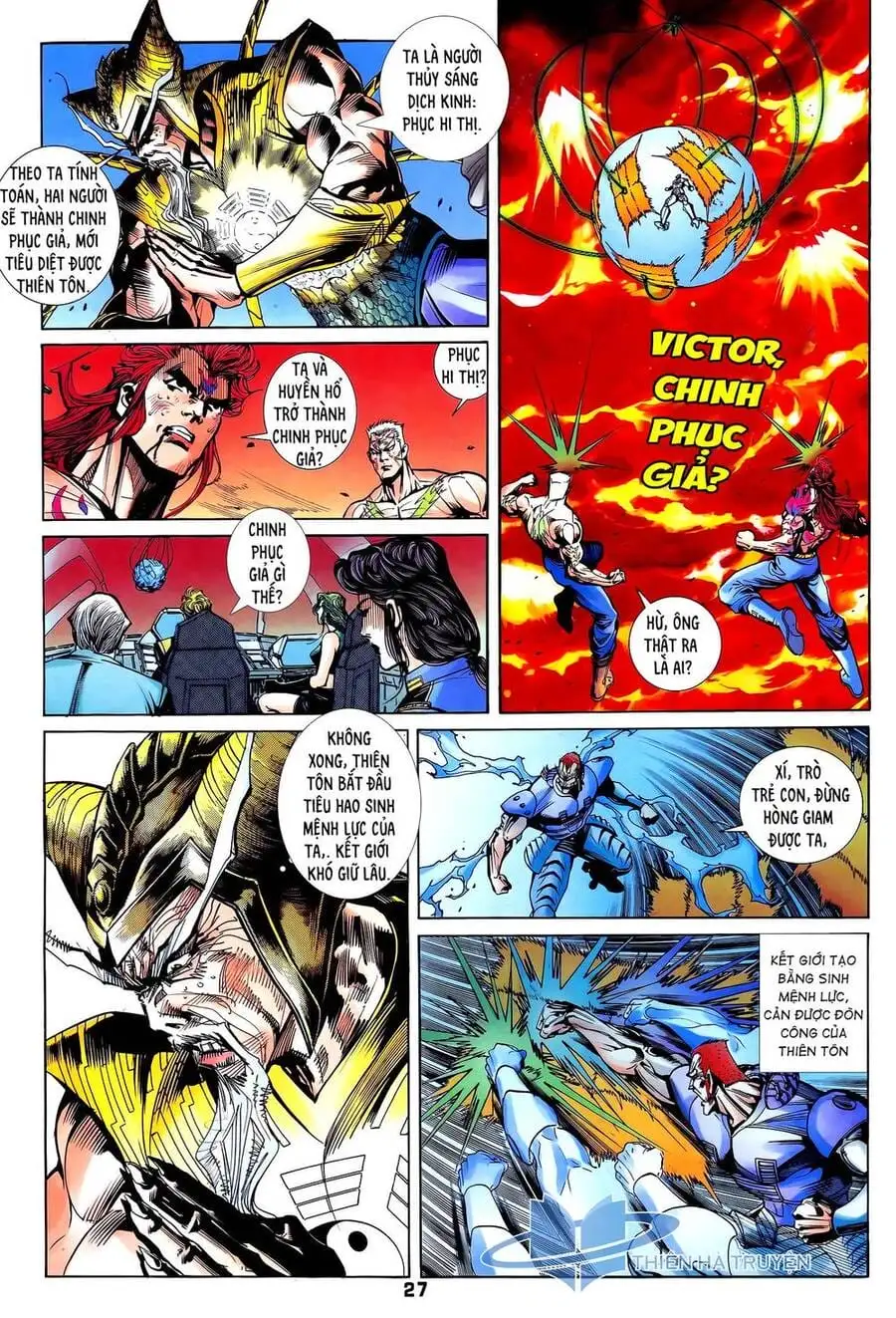 Truyện Tranh Long Hổ 5 Thế trang 8