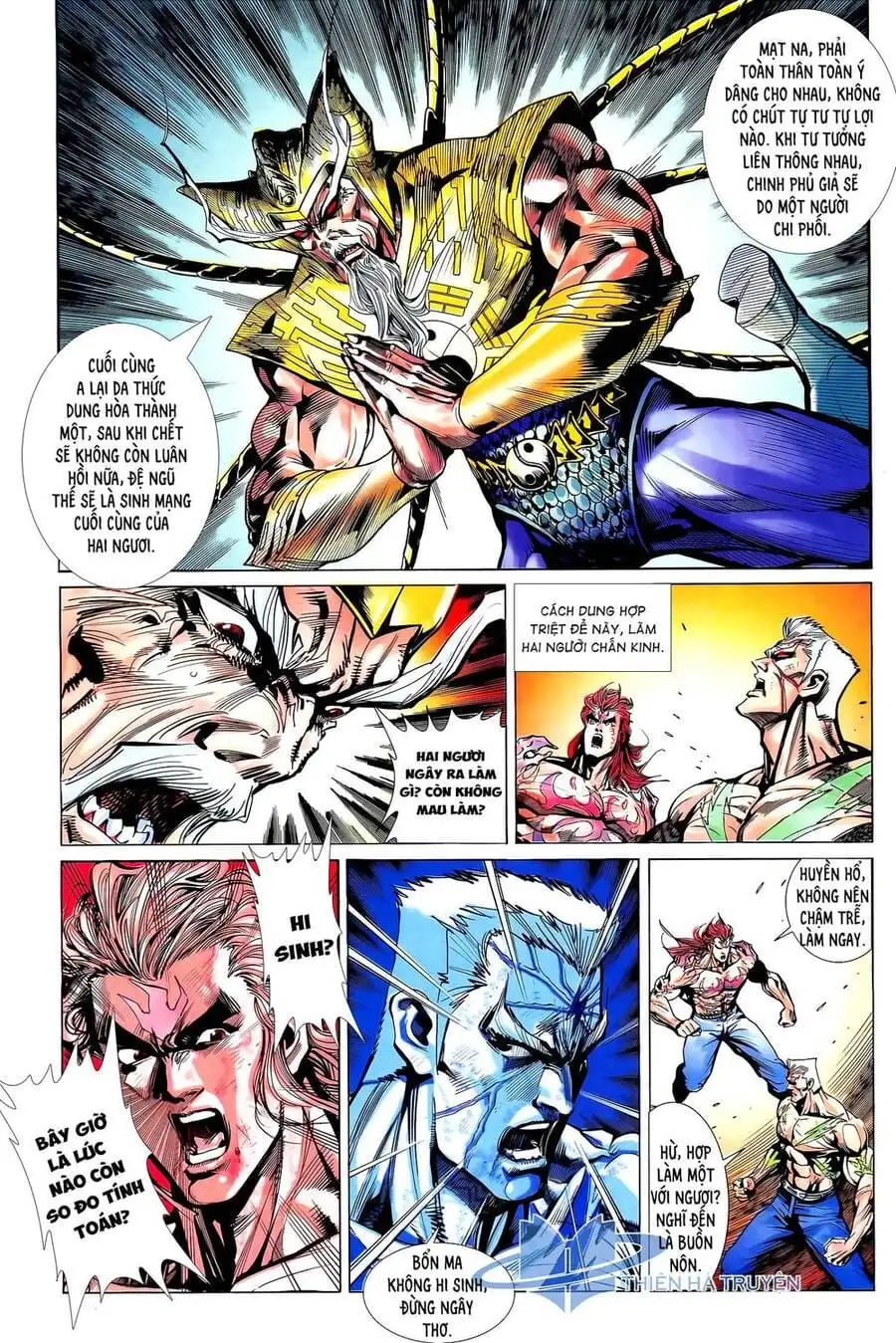 Truyện Tranh Long Hổ 5 Thế trang 8
