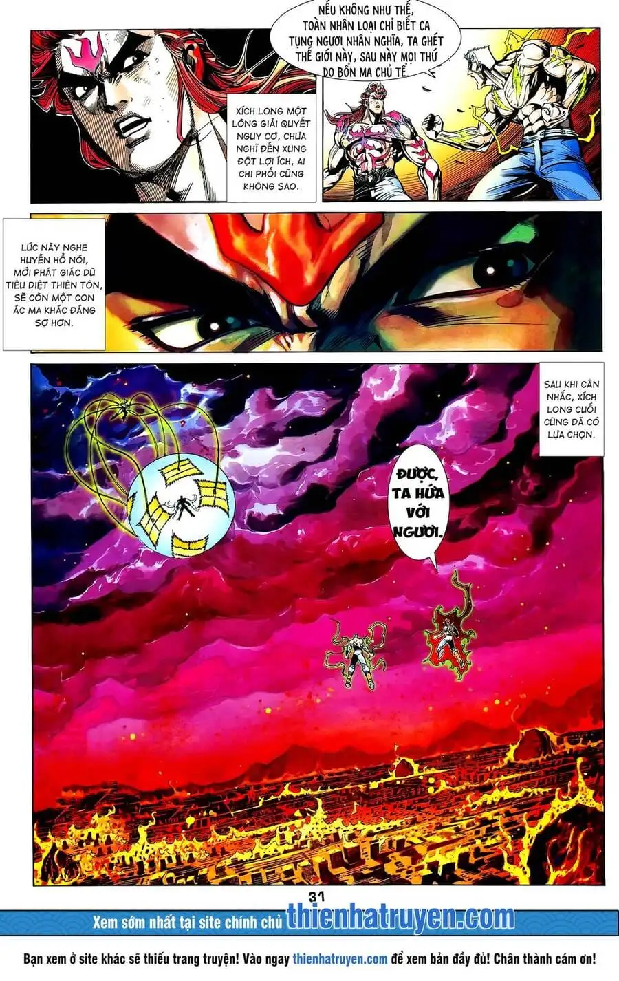 Truyện Tranh Long Hổ 5 Thế trang 8