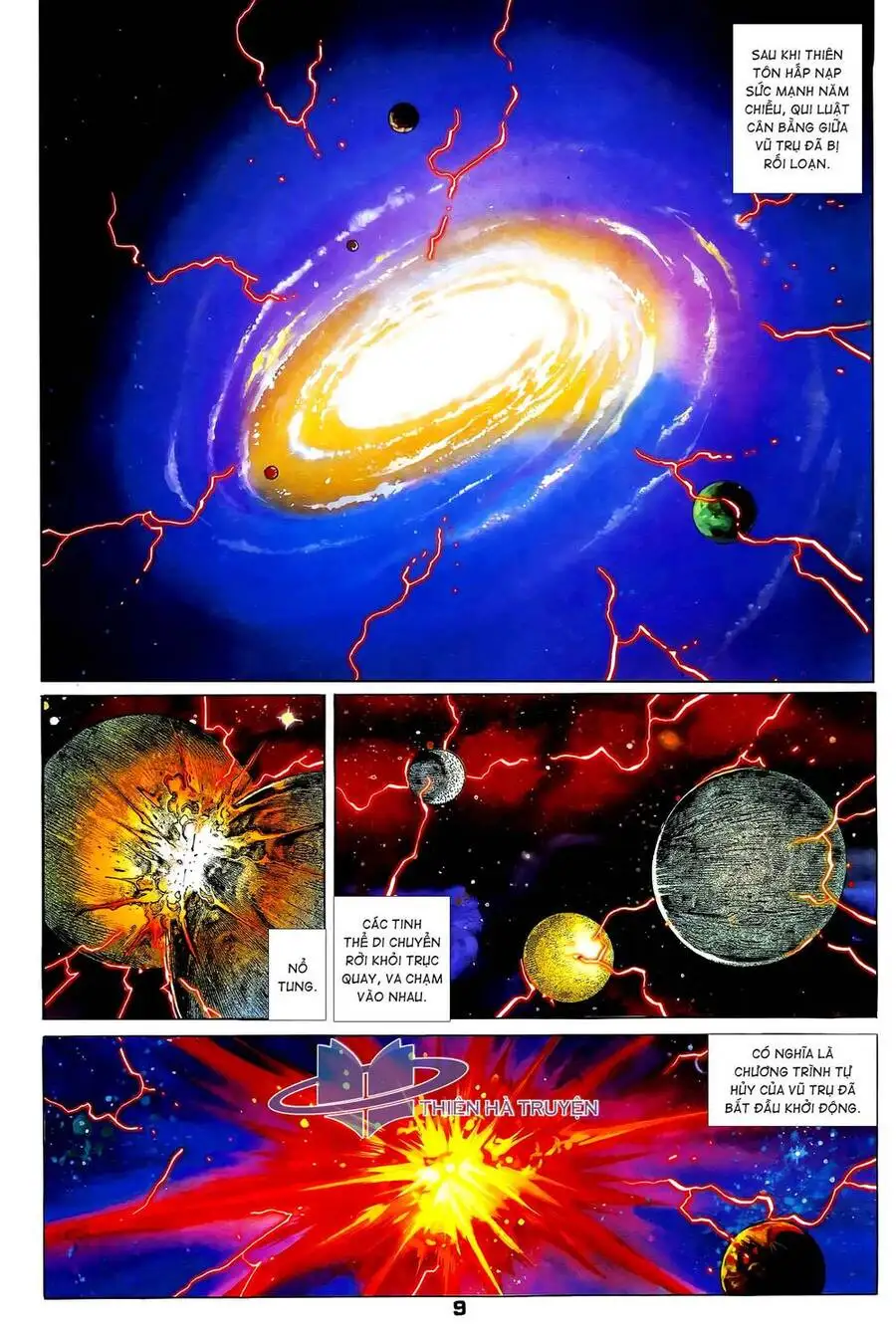 Truyện Tranh Long Hổ 5 Thế trang 8