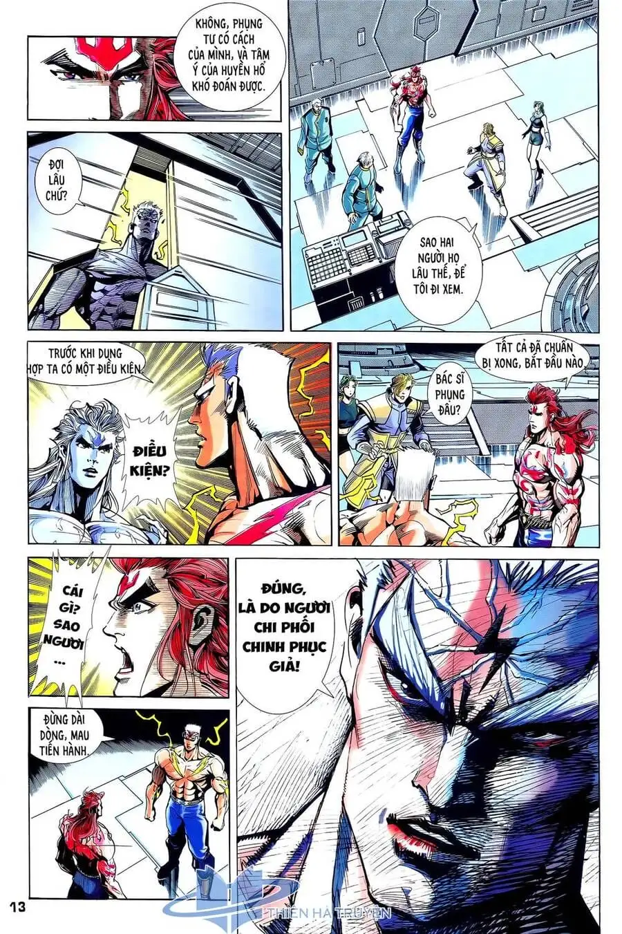 Truyện Tranh Long Hổ 5 Thế trang 8