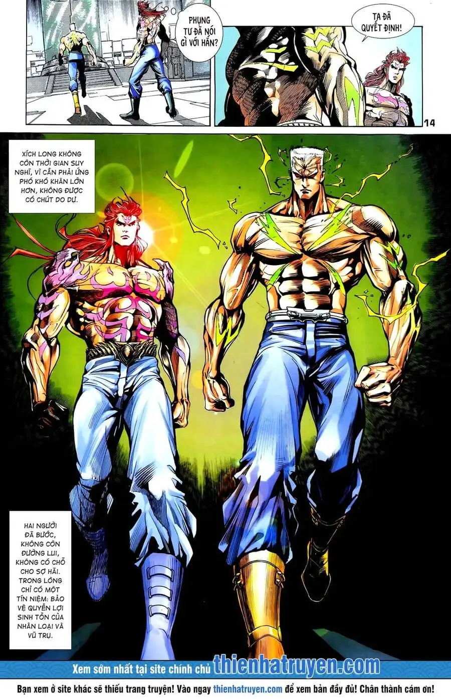 Truyện Tranh Long Hổ 5 Thế trang 8