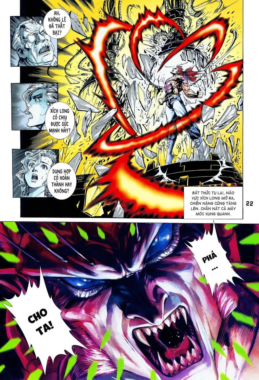 Truyện Tranh Long Hổ 5 Thế trang 8