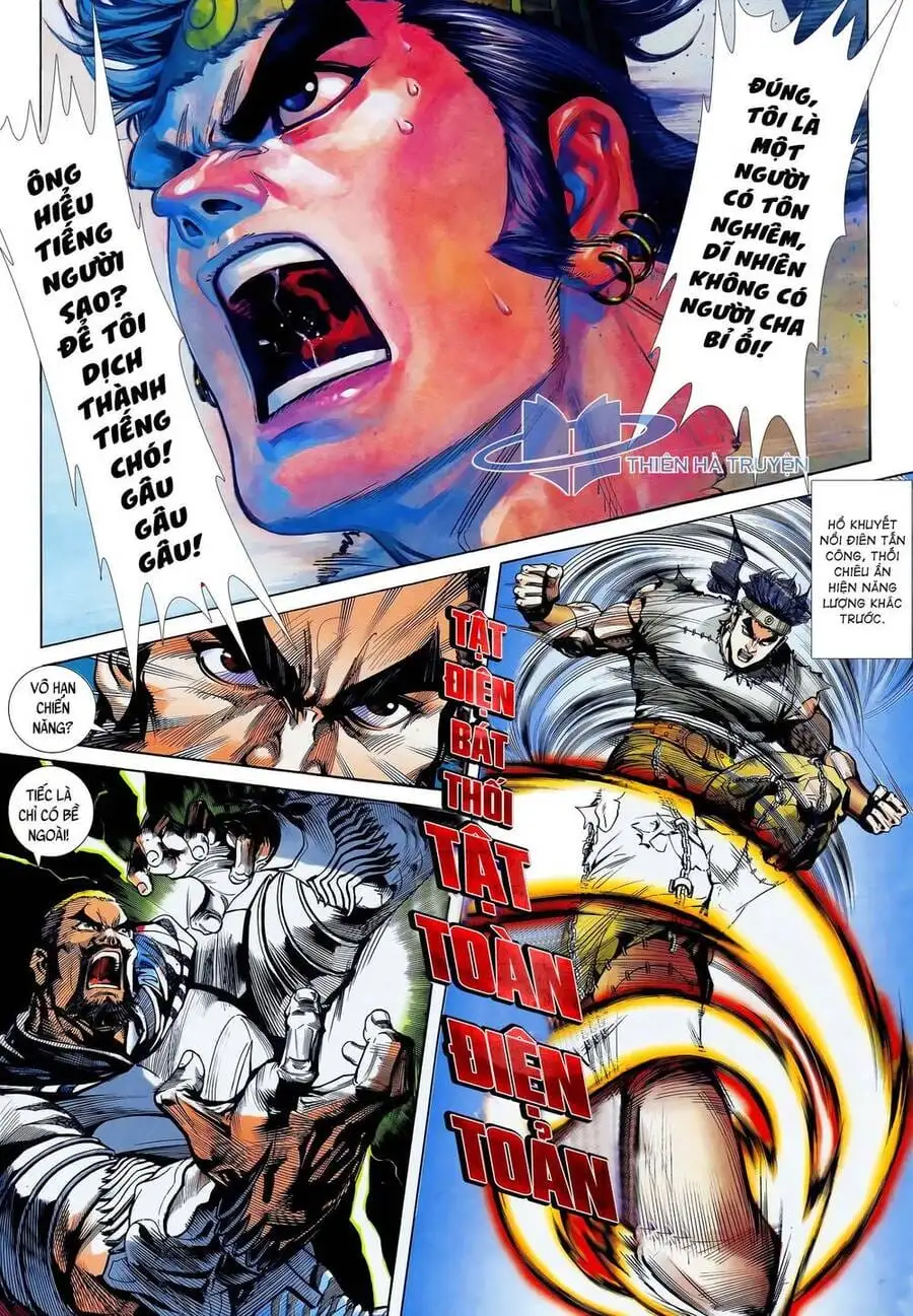 Truyện Tranh Long Hổ 5 Thế trang 8