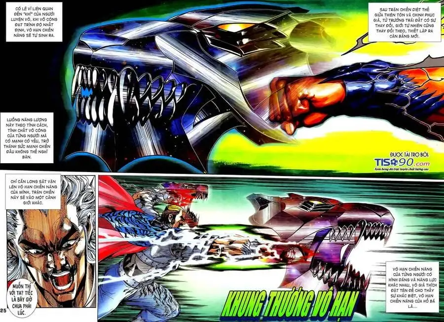 Truyện Tranh Long Hổ 5 Thế trang 8