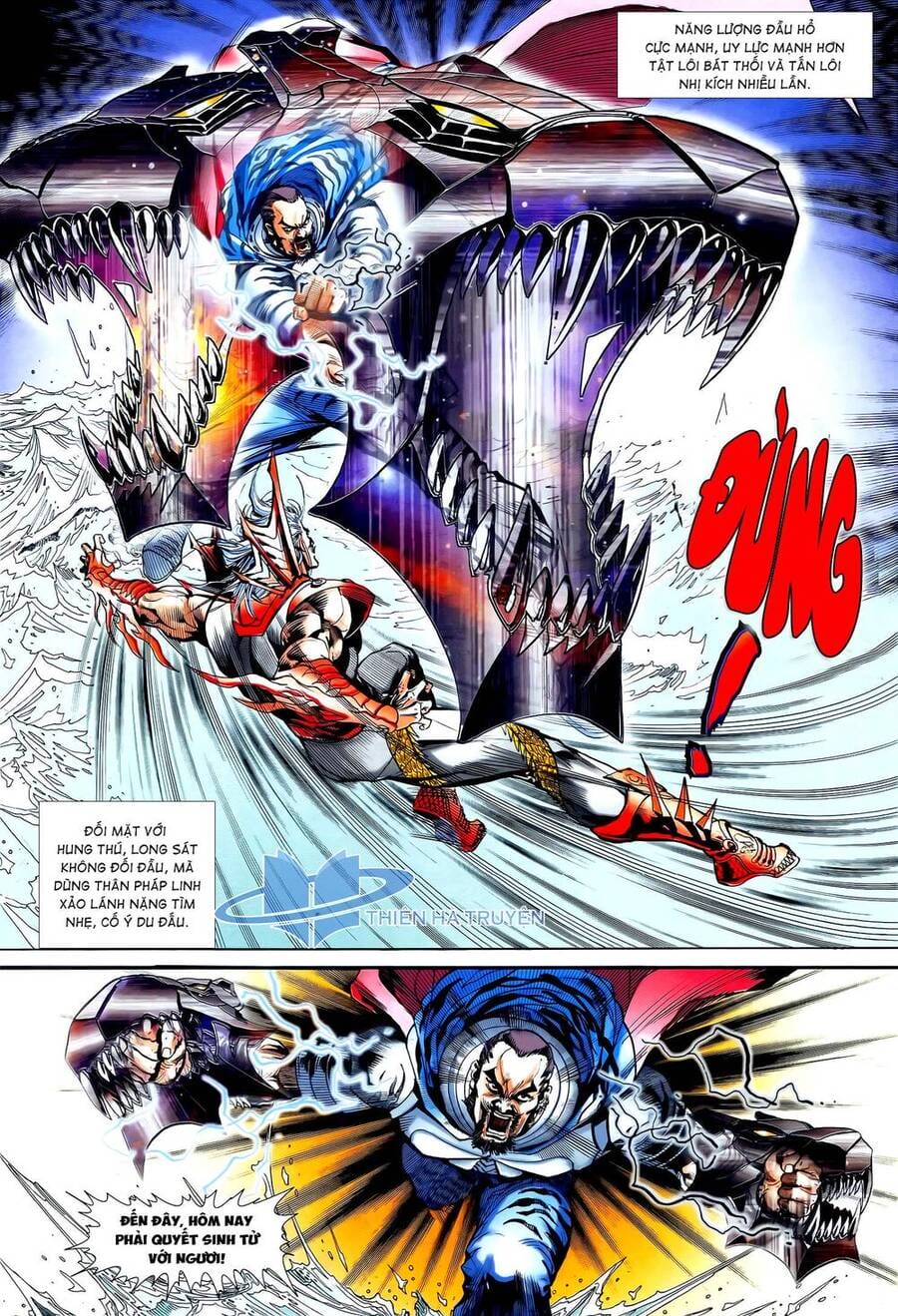 Truyện Tranh Long Hổ 5 Thế trang 8