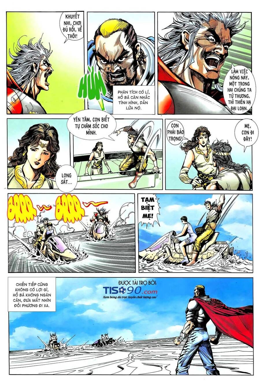 Truyện Tranh Long Hổ 5 Thế trang 8