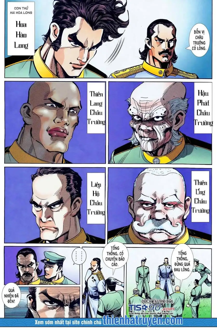 Truyện Tranh Long Hổ 5 Thế trang 8