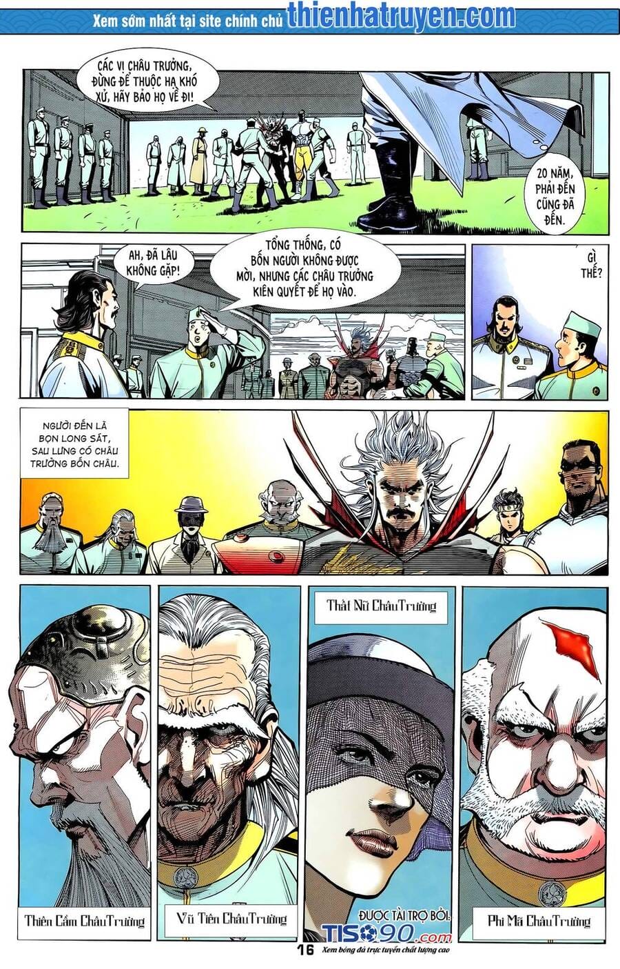 Truyện Tranh Long Hổ 5 Thế trang 8