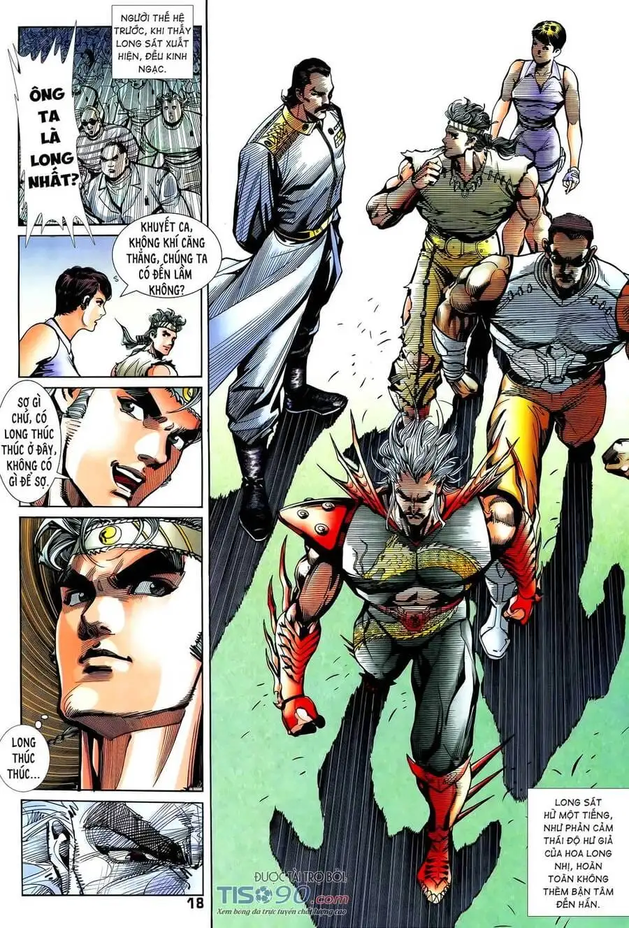 Truyện Tranh Long Hổ 5 Thế trang 8