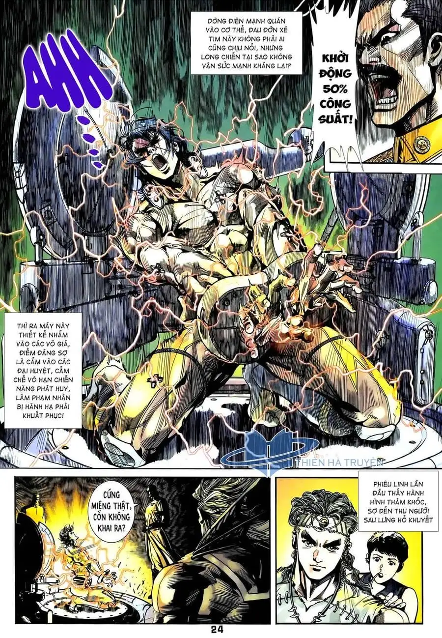 Truyện Tranh Long Hổ 5 Thế trang 8