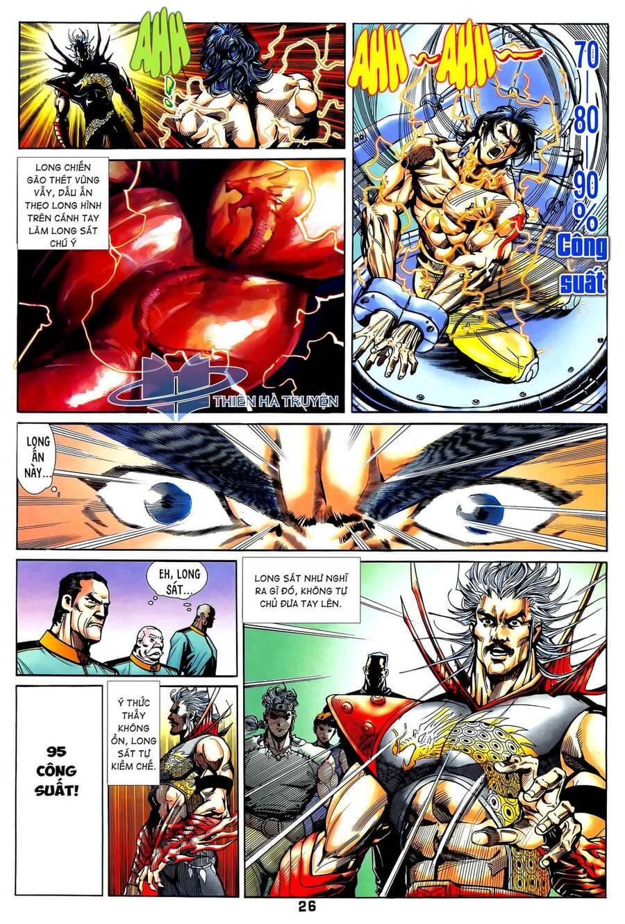 Truyện Tranh Long Hổ 5 Thế trang 8