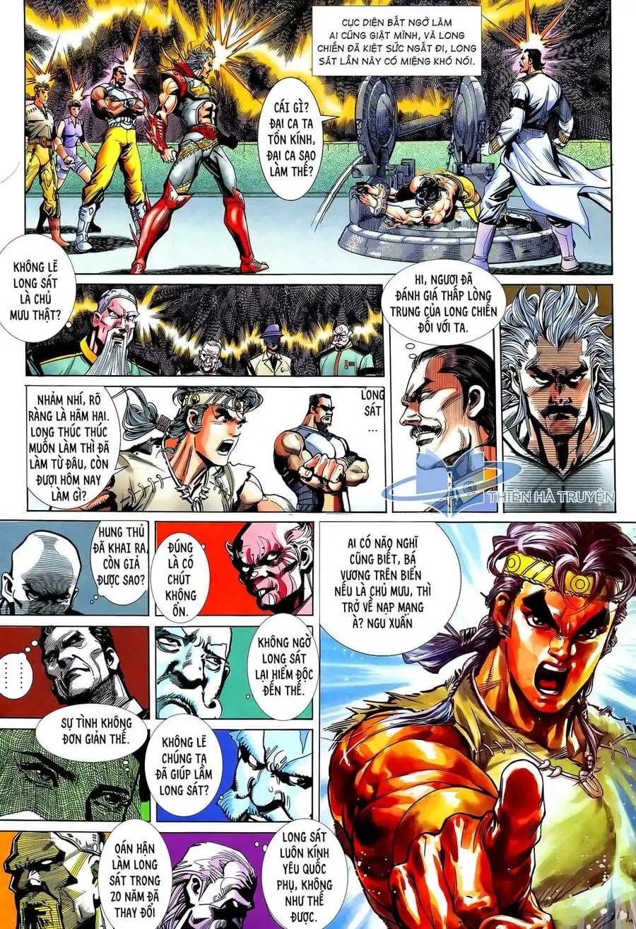 Truyện Tranh Long Hổ 5 Thế trang 8