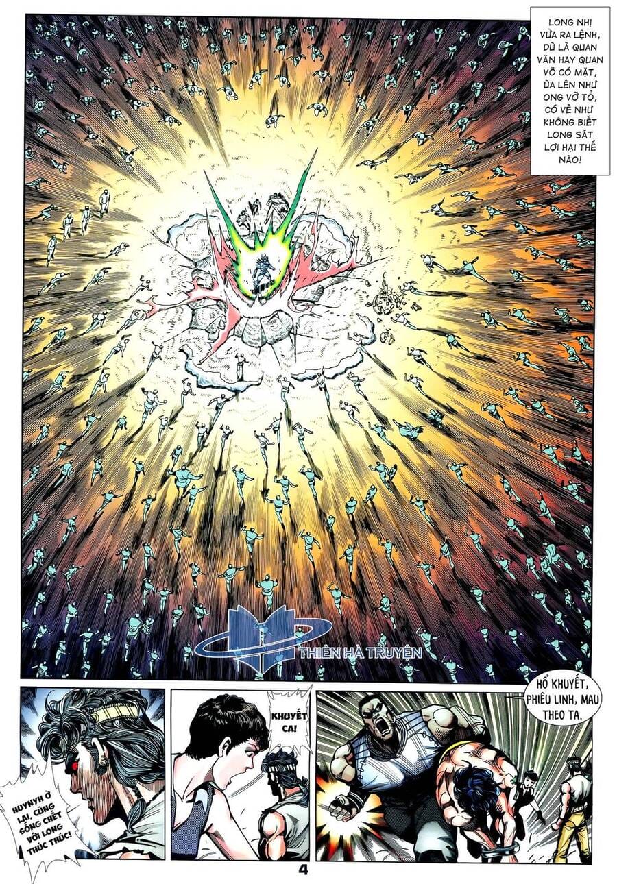 Truyện Tranh Long Hổ 5 Thế trang 8