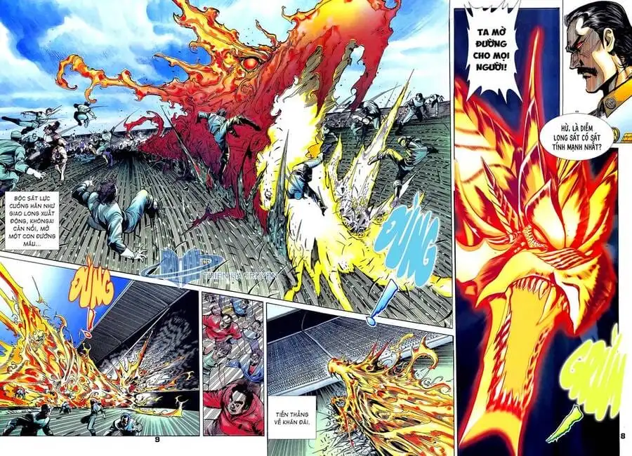 Truyện Tranh Long Hổ 5 Thế trang 8