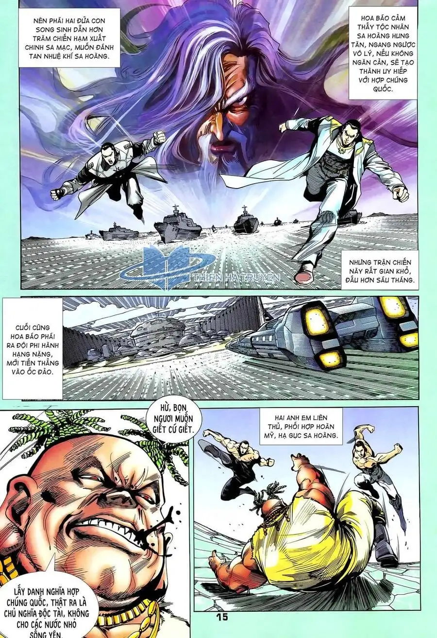 Truyện Tranh Long Hổ 5 Thế trang 8