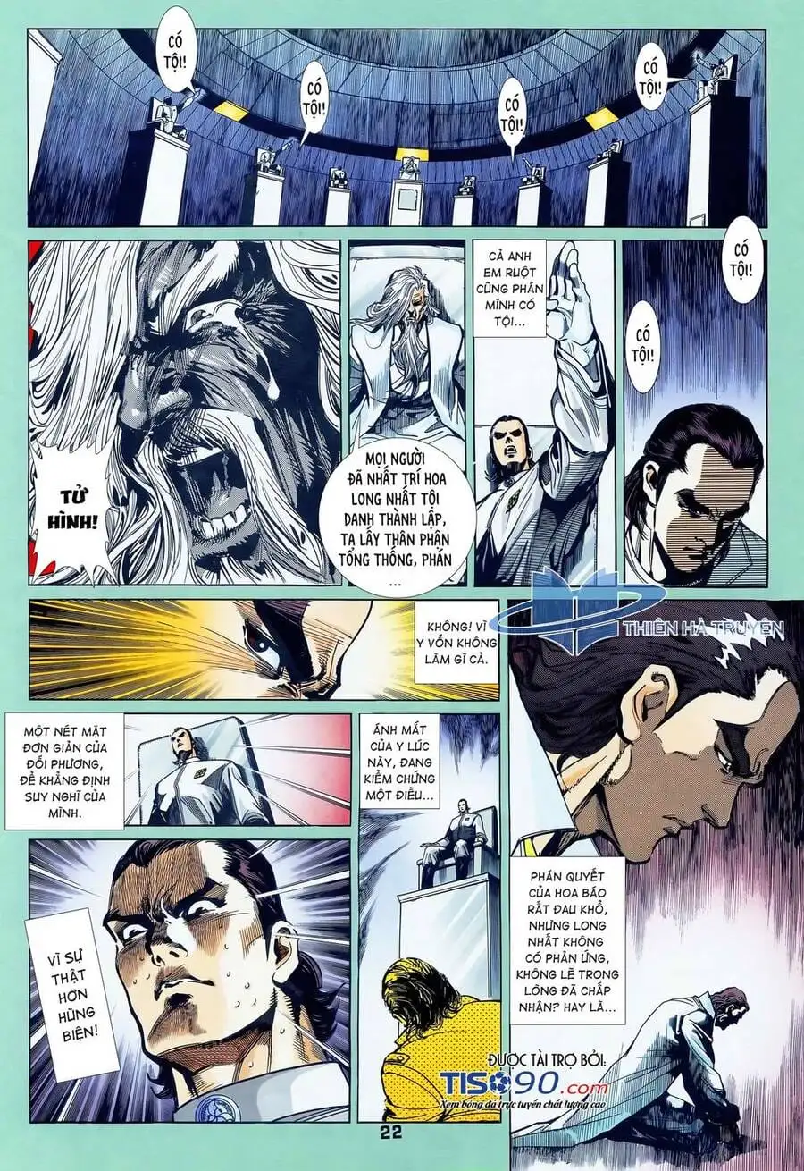 Truyện Tranh Long Hổ 5 Thế trang 8