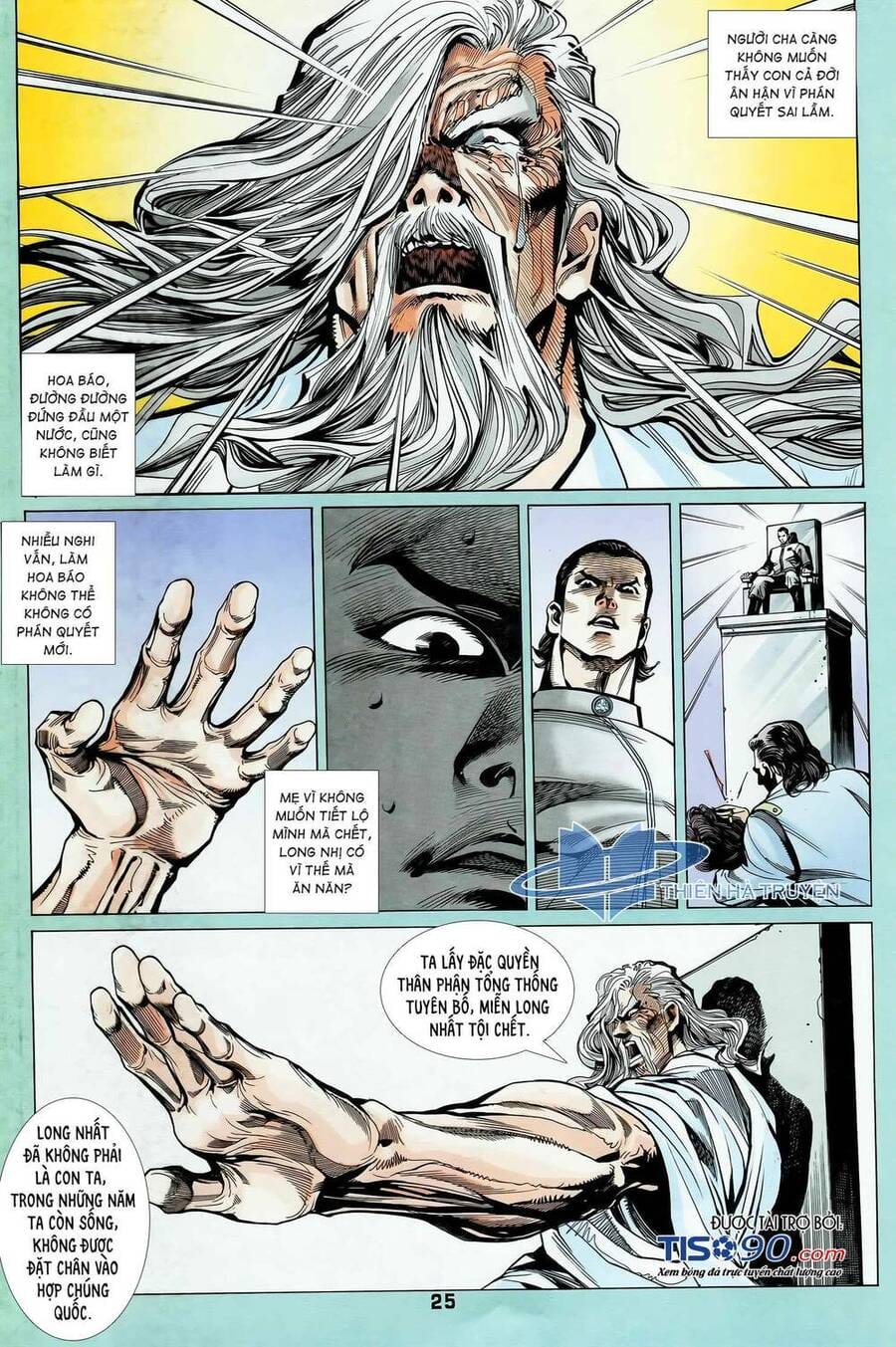 Truyện Tranh Long Hổ 5 Thế trang 8