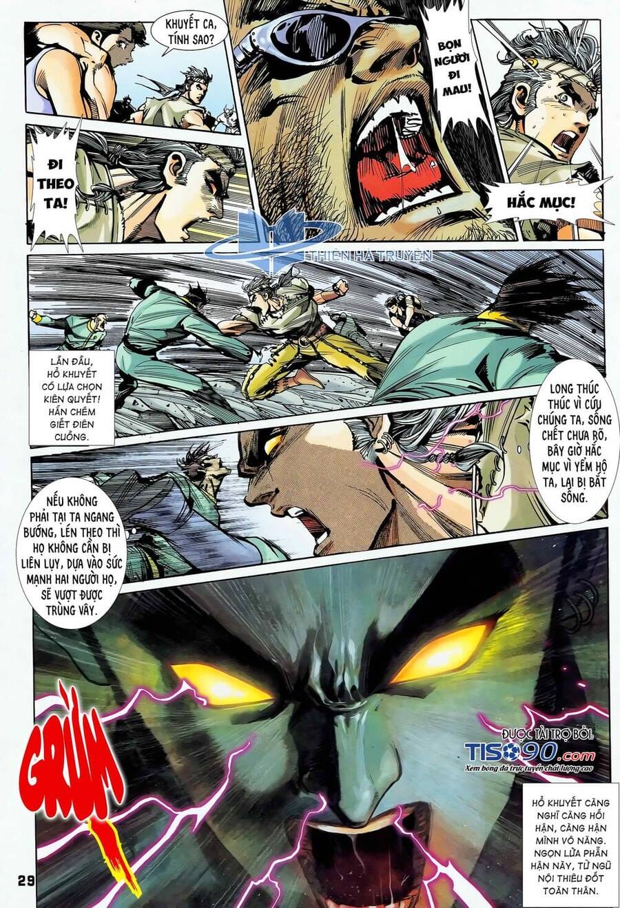 Truyện Tranh Long Hổ 5 Thế trang 8