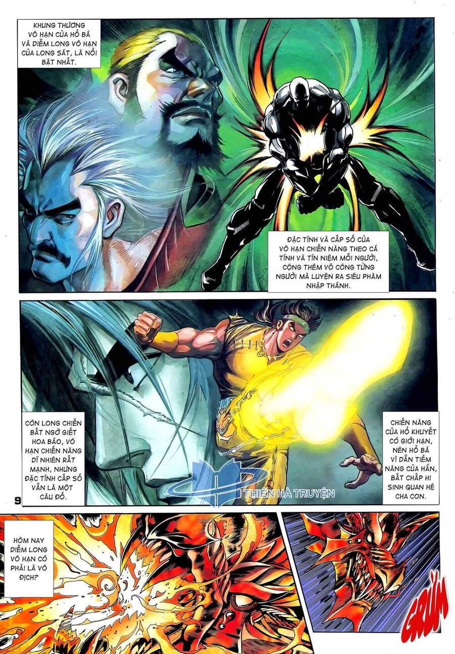 Truyện Tranh Long Hổ 5 Thế trang 8
