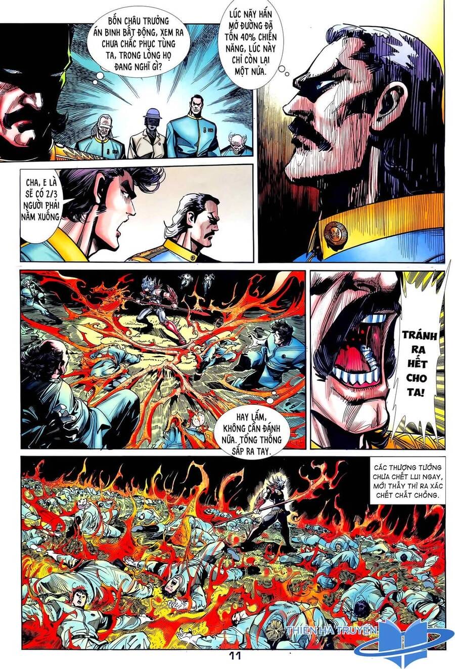 Truyện Tranh Long Hổ 5 Thế trang 8