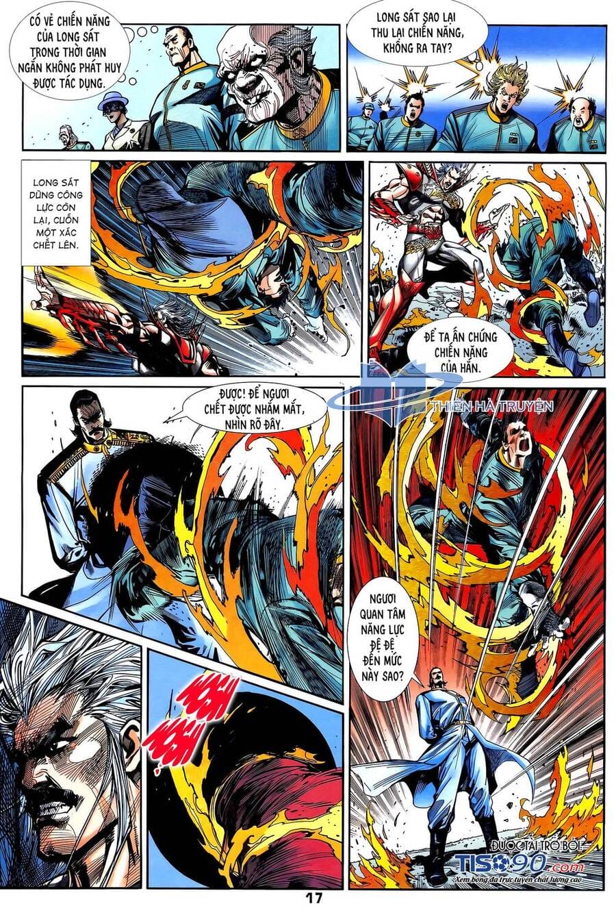 Truyện Tranh Long Hổ 5 Thế trang 8