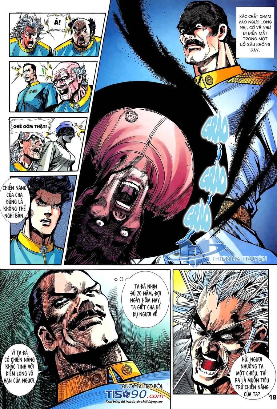 Truyện Tranh Long Hổ 5 Thế trang 8