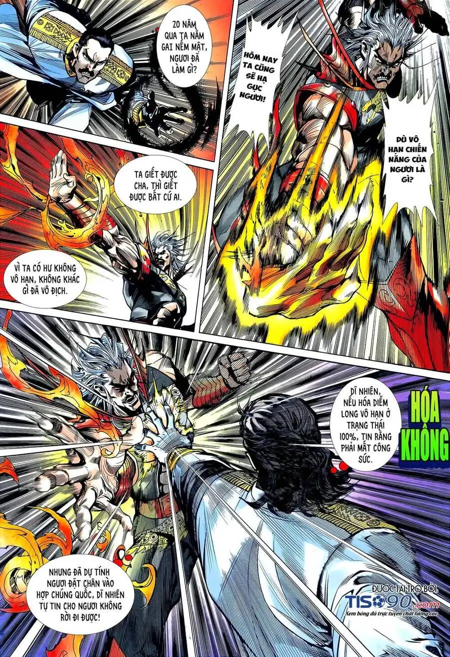 Truyện Tranh Long Hổ 5 Thế trang 8