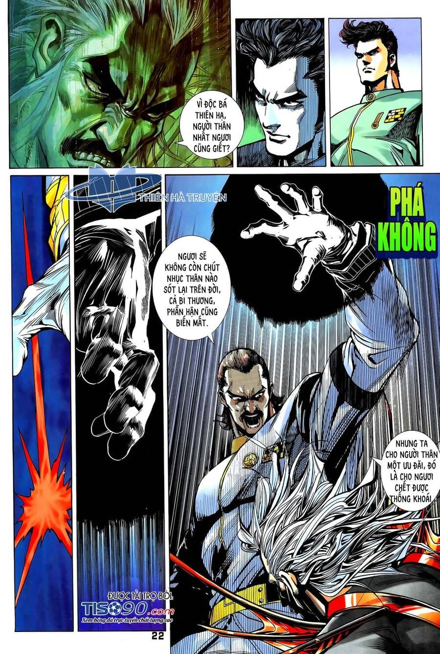 Truyện Tranh Long Hổ 5 Thế trang 8