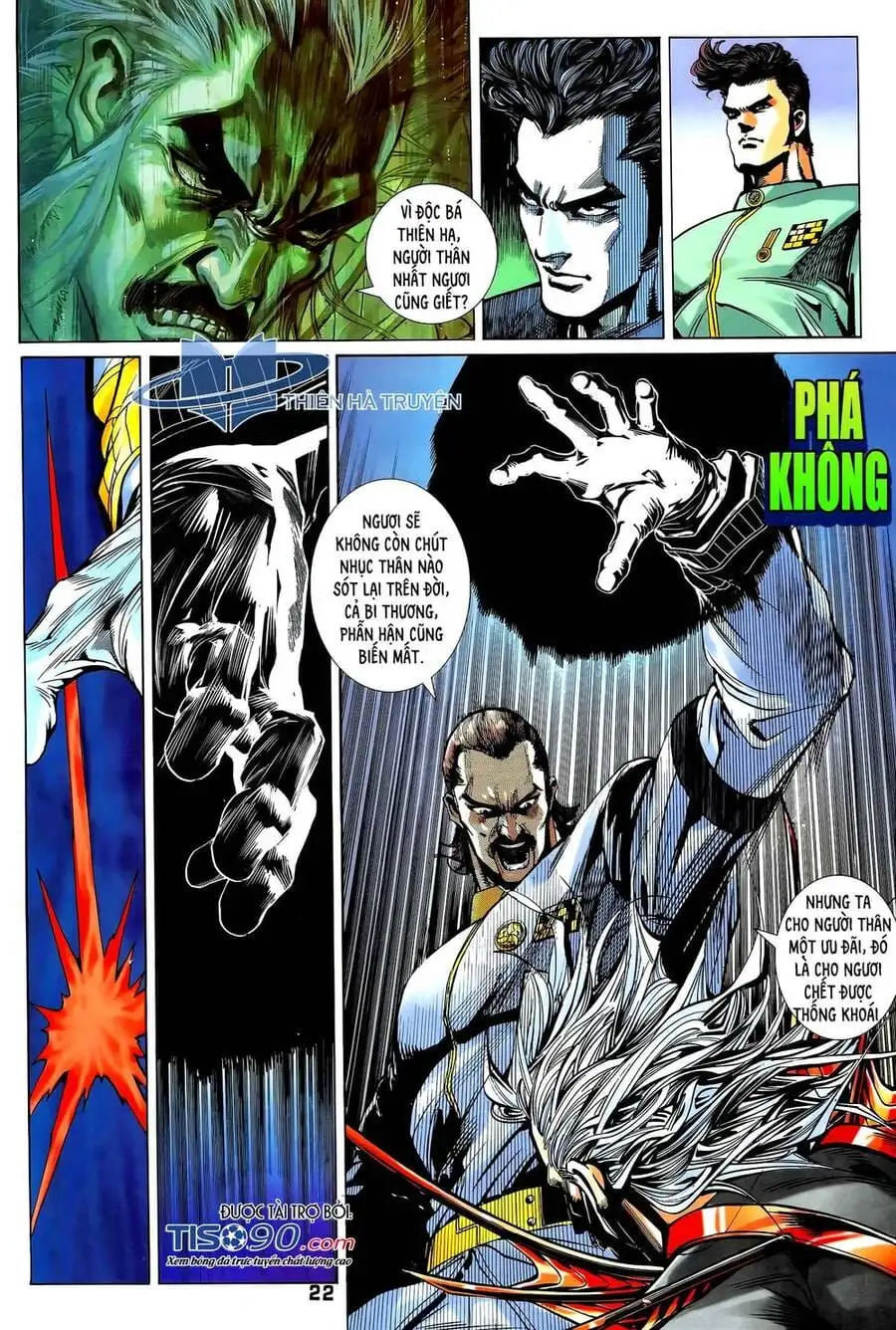 Truyện Tranh Long Hổ 5 Thế trang 8