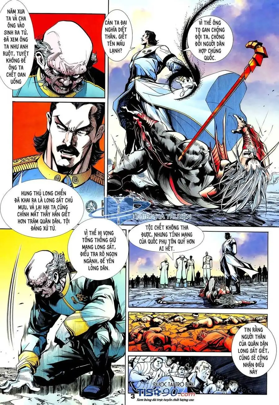 Truyện Tranh Long Hổ 5 Thế trang 8