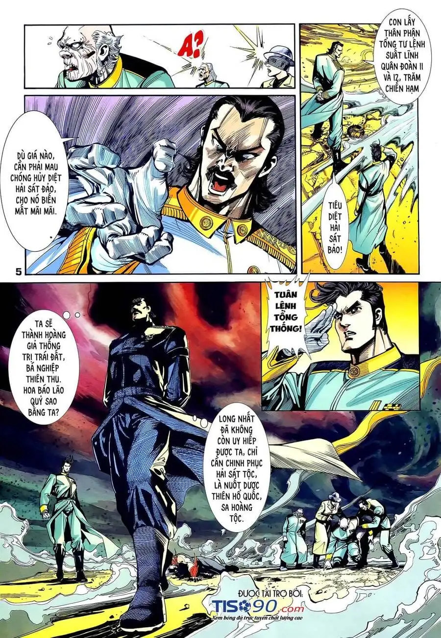 Truyện Tranh Long Hổ 5 Thế trang 8