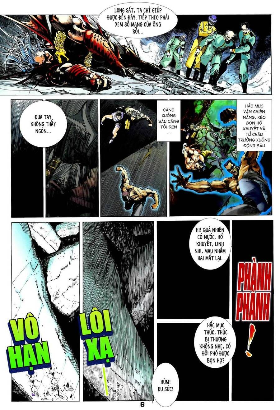 Truyện Tranh Long Hổ 5 Thế trang 8