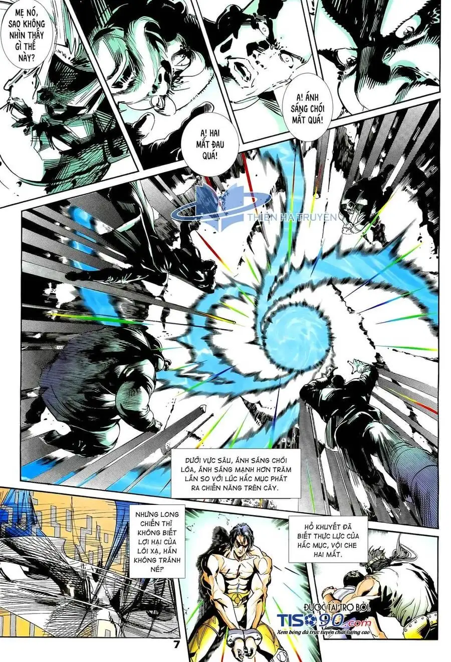 Truyện Tranh Long Hổ 5 Thế trang 8