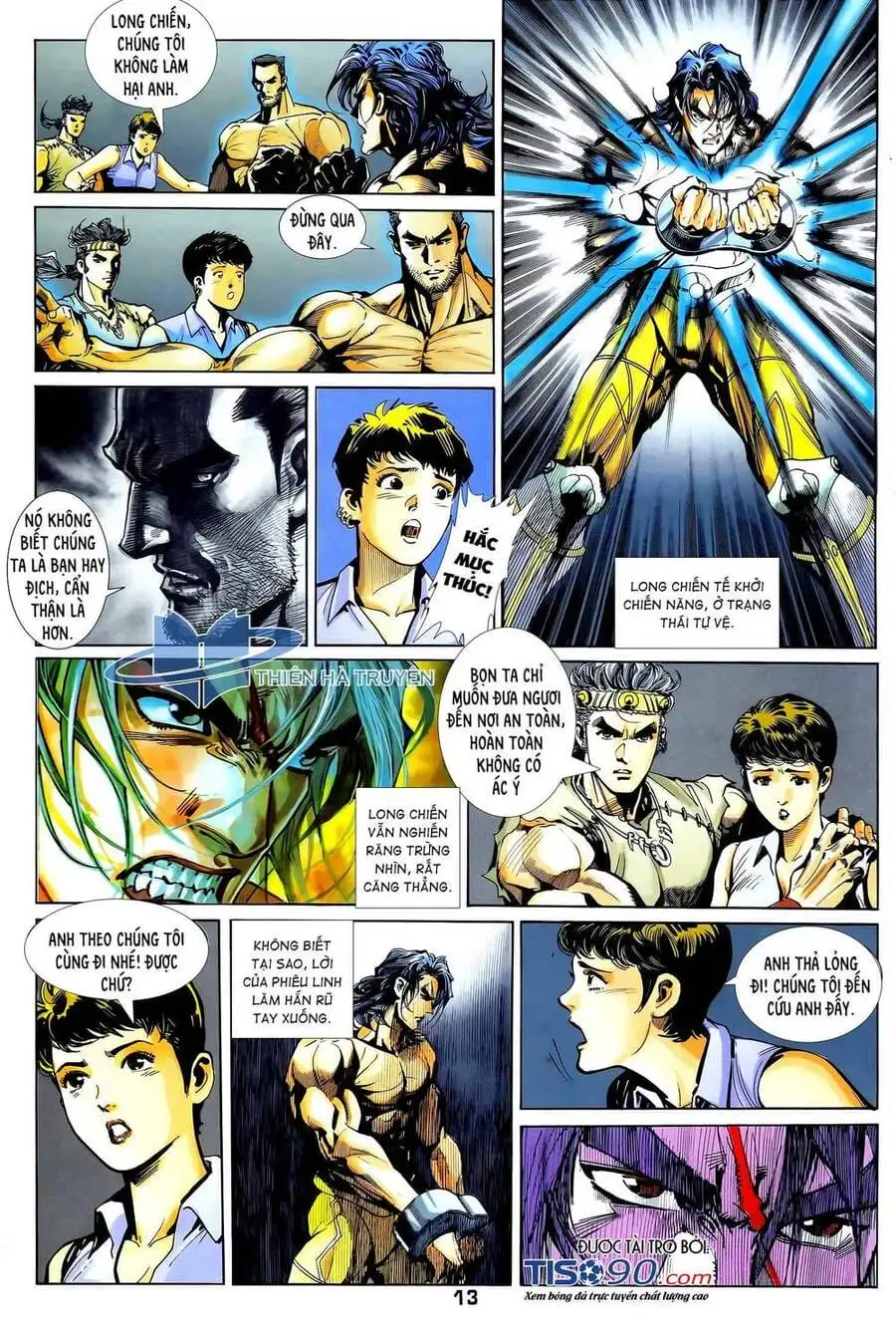 Truyện Tranh Long Hổ 5 Thế trang 8