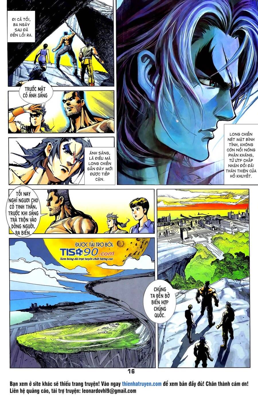 Truyện Tranh Long Hổ 5 Thế trang 8