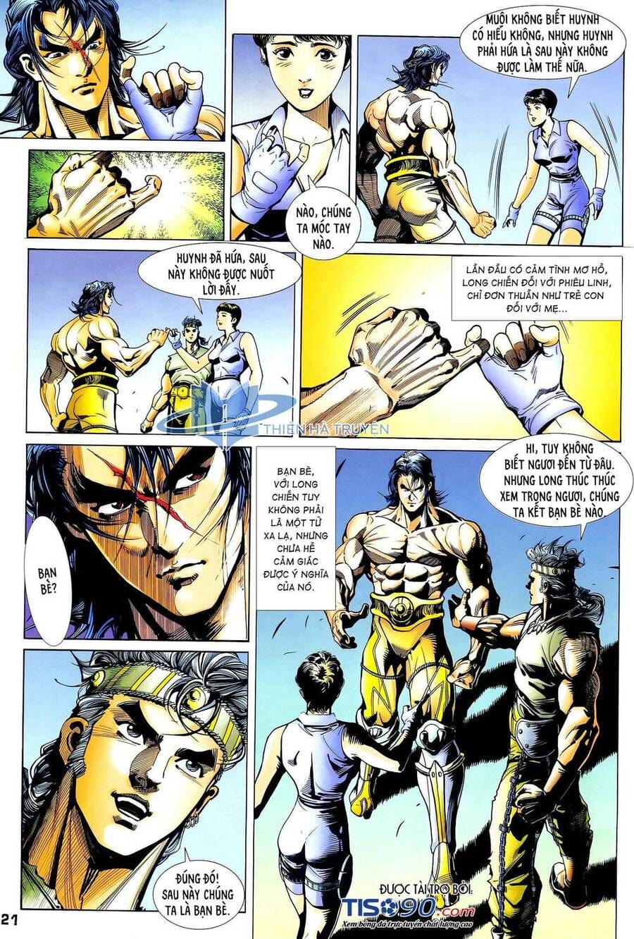 Truyện Tranh Long Hổ 5 Thế trang 8