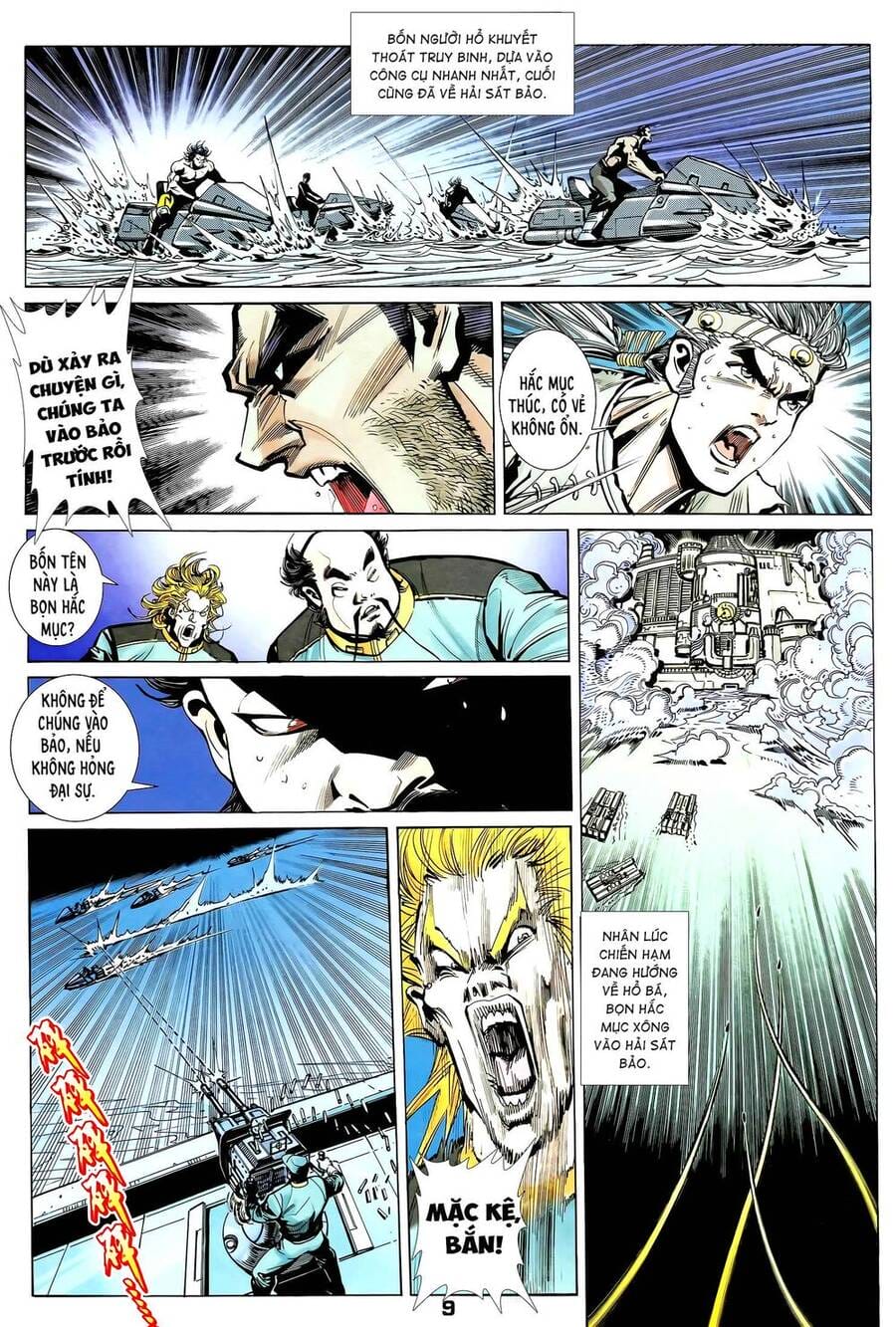 Truyện Tranh Long Hổ 5 Thế trang 8