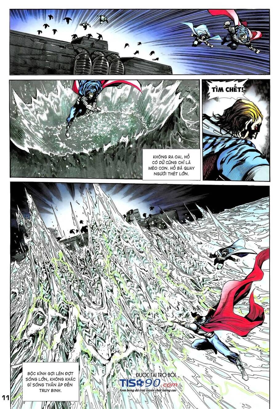 Truyện Tranh Long Hổ 5 Thế trang 8