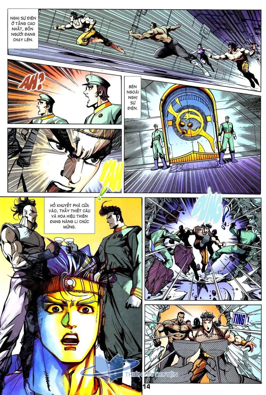 Truyện Tranh Long Hổ 5 Thế trang 8