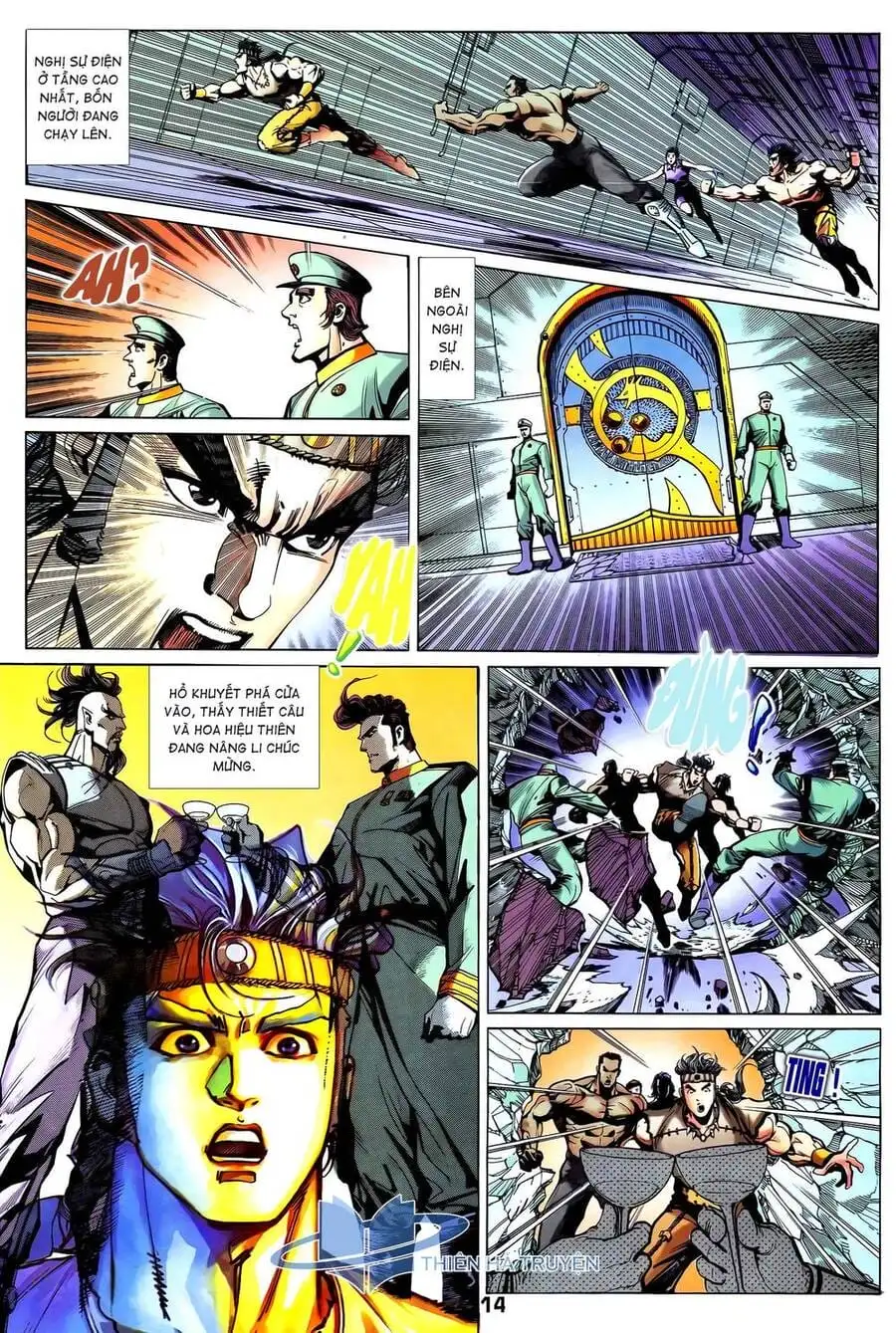 Truyện Tranh Long Hổ 5 Thế trang 8