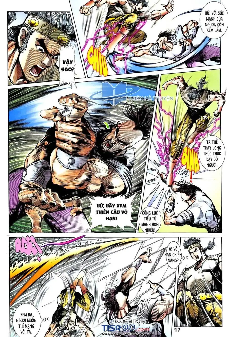 Truyện Tranh Long Hổ 5 Thế trang 8