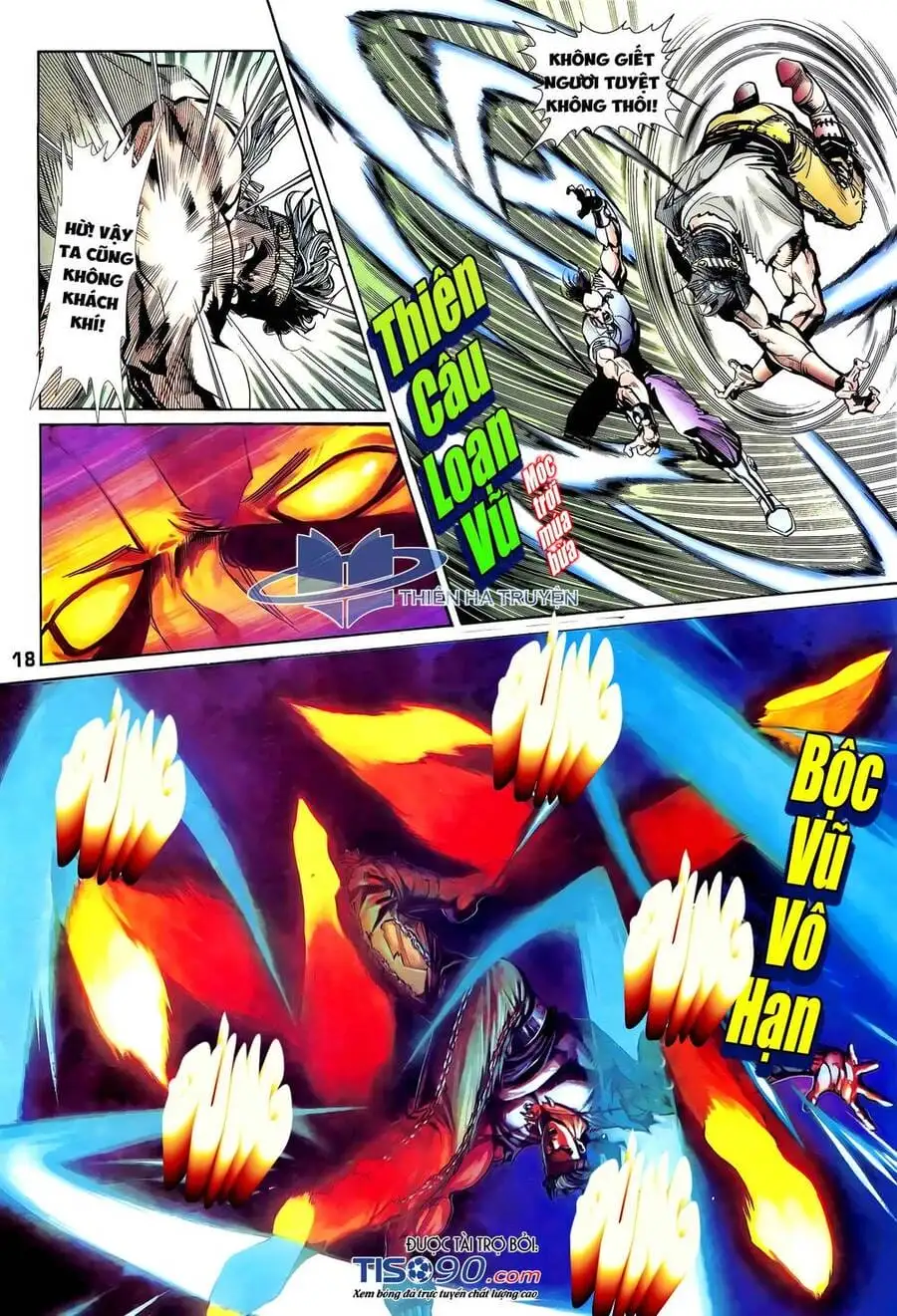 Truyện Tranh Long Hổ 5 Thế trang 8