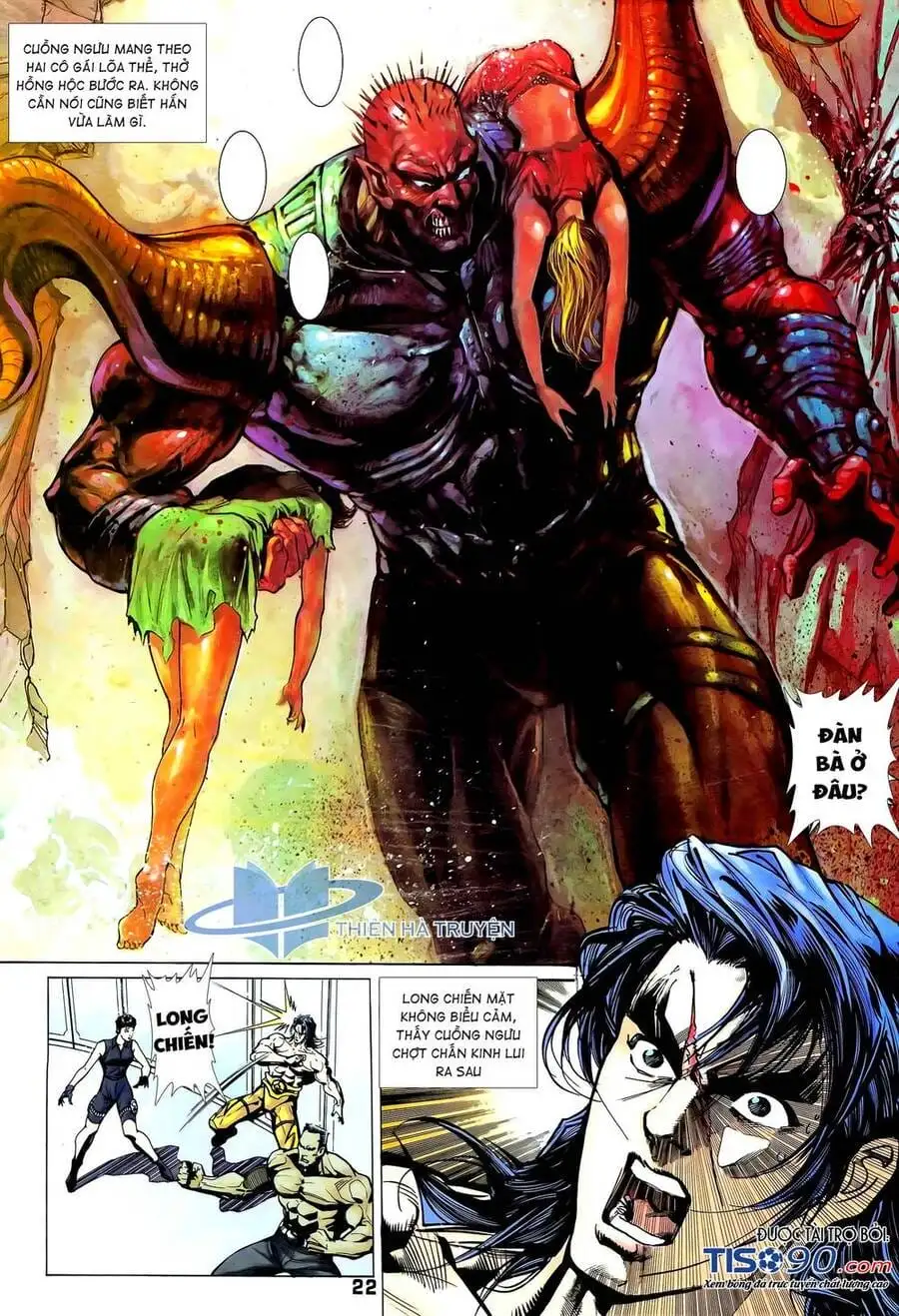 Truyện Tranh Long Hổ 5 Thế trang 8