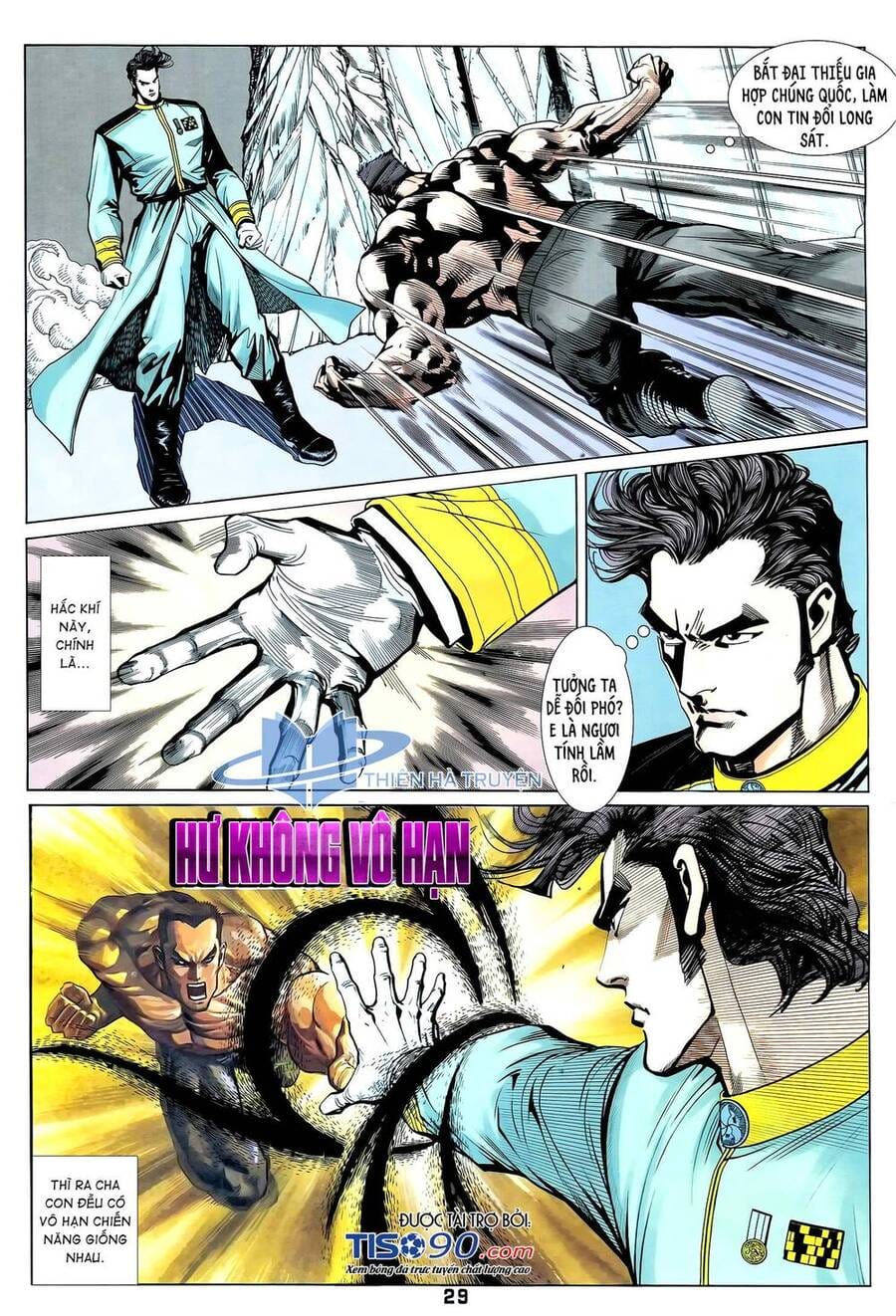 Truyện Tranh Long Hổ 5 Thế trang 8