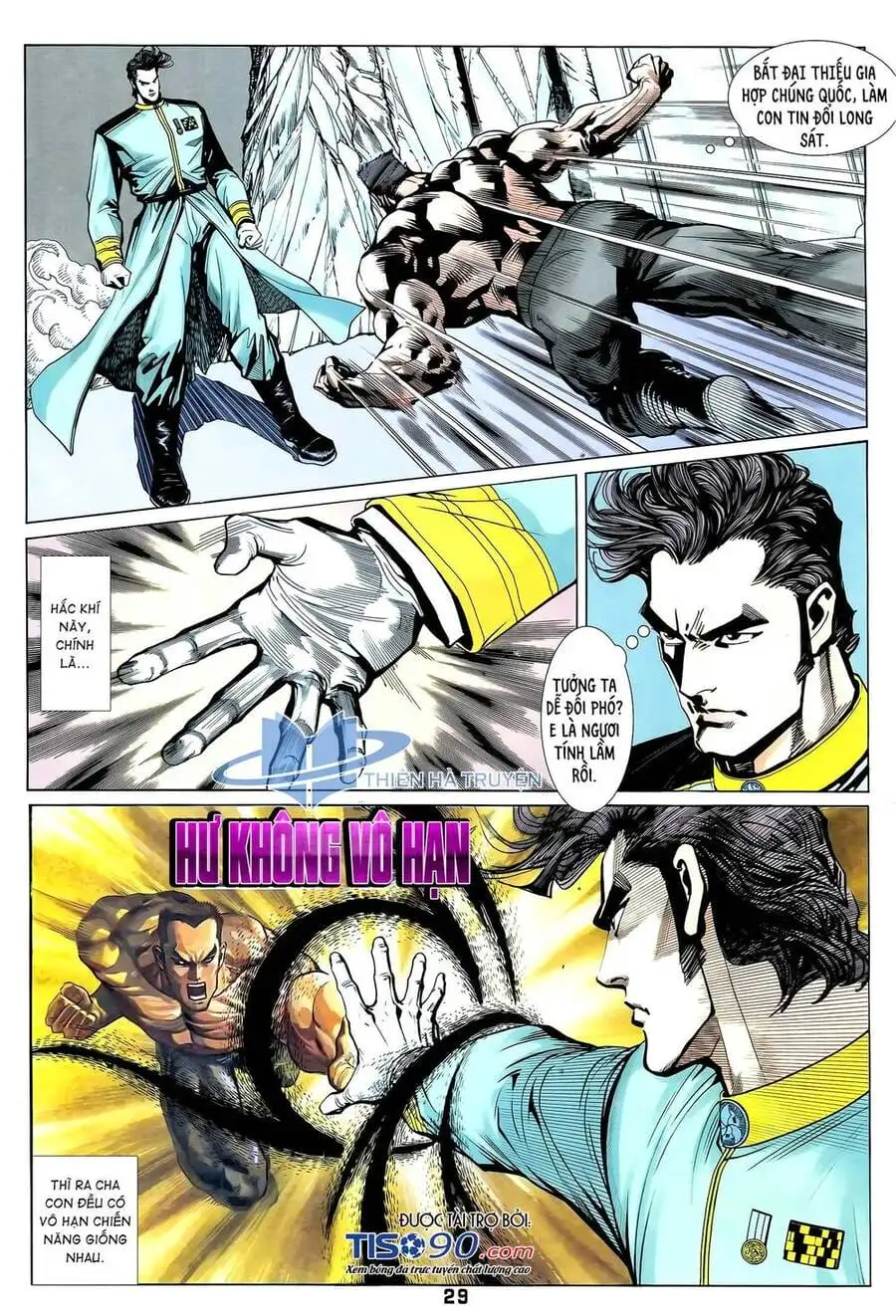 Truyện Tranh Long Hổ 5 Thế trang 8