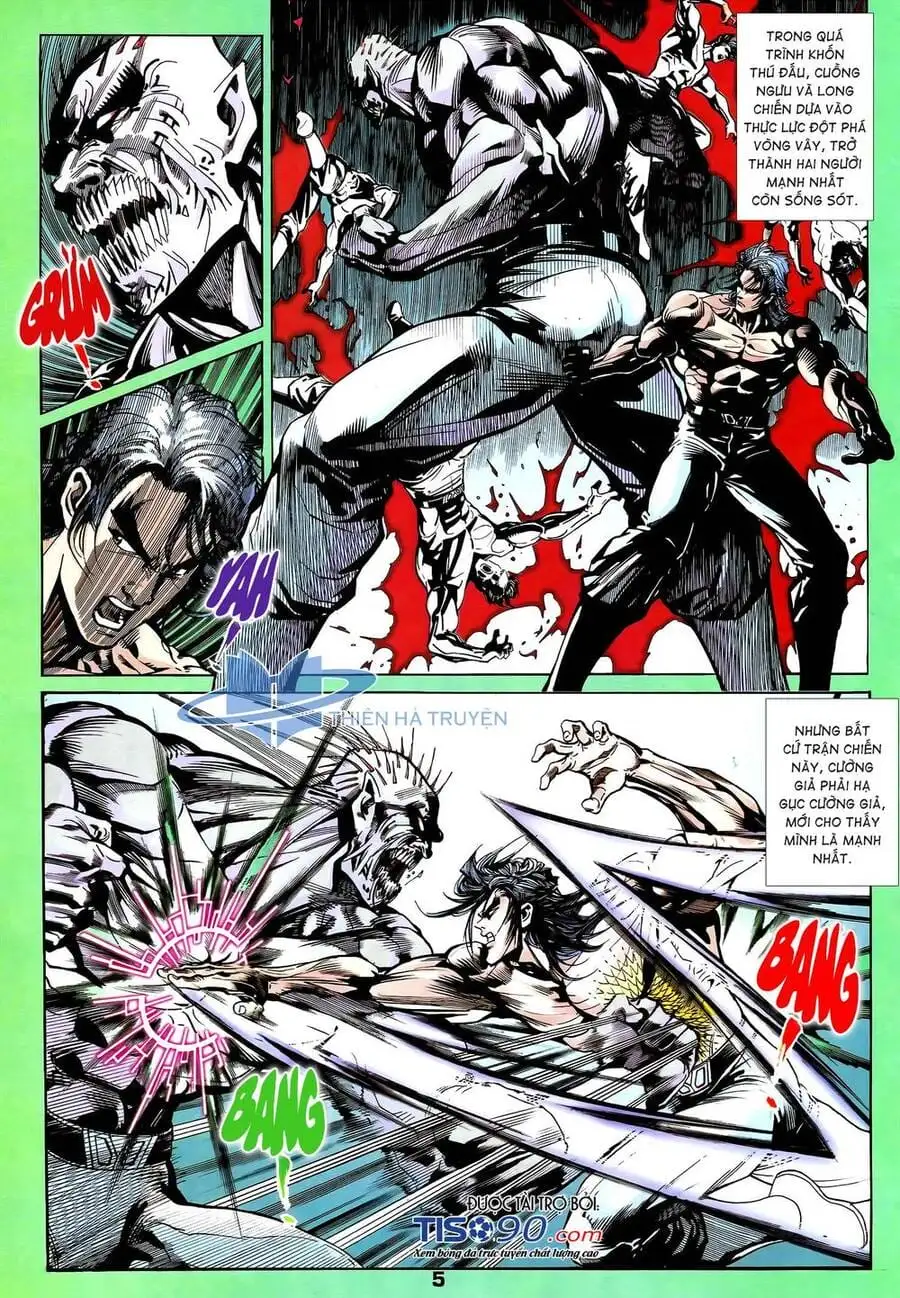 Truyện Tranh Long Hổ 5 Thế trang 8